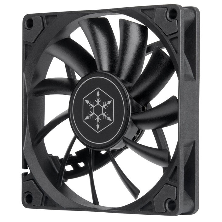 SilverStone Air Slimmer SST-AS90B Slim Fan - 92mm, black image number 1
