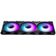 PHANTEKS "6er Pack", 3er Pack M25 Gen2 D-RGB Standard L&uuml;fter + 3er Pack M25 Gen2 D-RGB Reverse Blade L&uuml;fter, 120mm - schwarz image number null