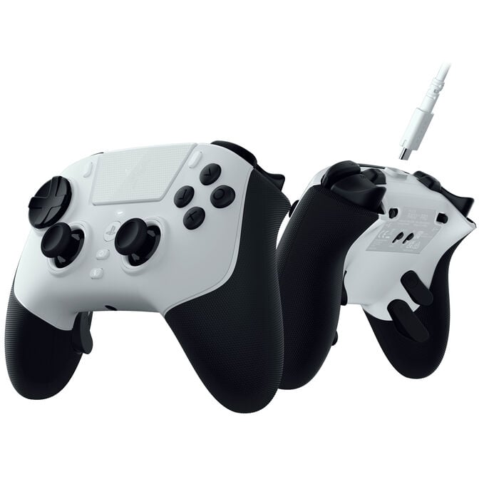 Razer Raiju V3 Pro kabelloser PS5-/PC-Controller, Pro-Tasten, symmetrisches Layout - wei&szlig; image number 6