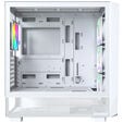 Montech X5 PC-Geh&auml;use, Midi-Tower, E-ATX, ARGB, Tempered Glass - wei&szlig; image number null