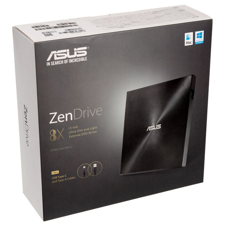 ASUS ZenDrive U9M, schwarz image number 6