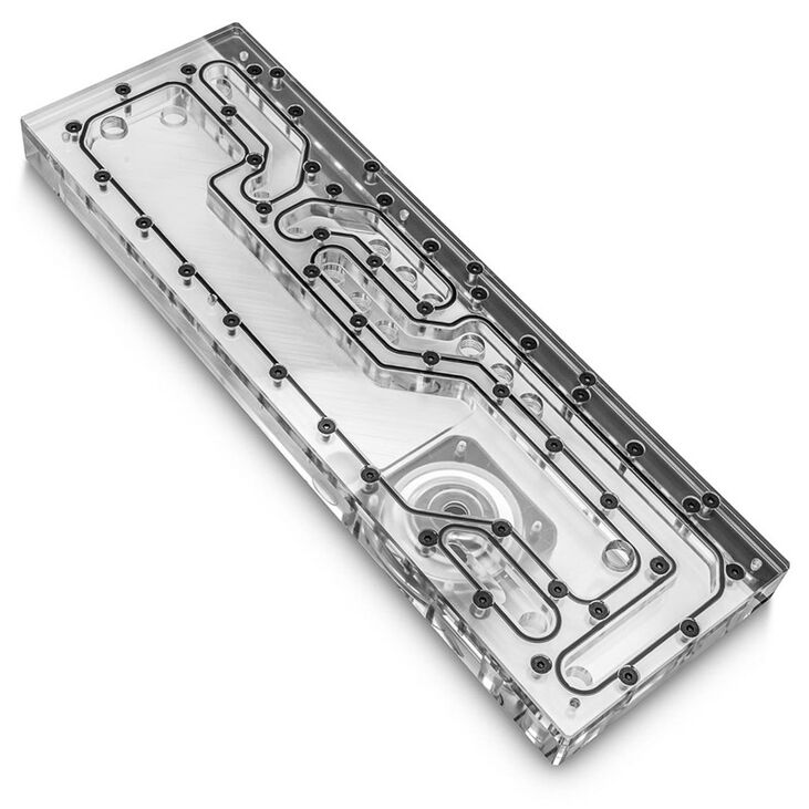 EK Water Blocks EK-Quantum Reflection² ROG Hyperion D5 PWM D-RGB - Acrylic image number 0