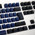 Ducky "Horizon" PBT Double-Shot Keycap Set, DE Layout image number null