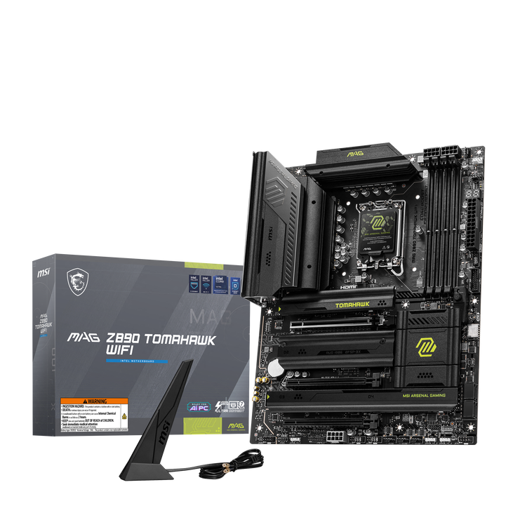 MSI MAG Z890 Tomahawk WiFi motherboard, socket LGA 1851, Intel Z890, ATX, DDR5 image number 0