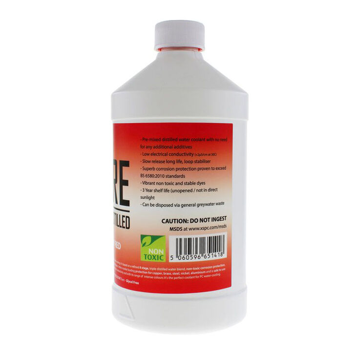 XSPC Pure Coolant, 1 litre - red, UV image number 1
