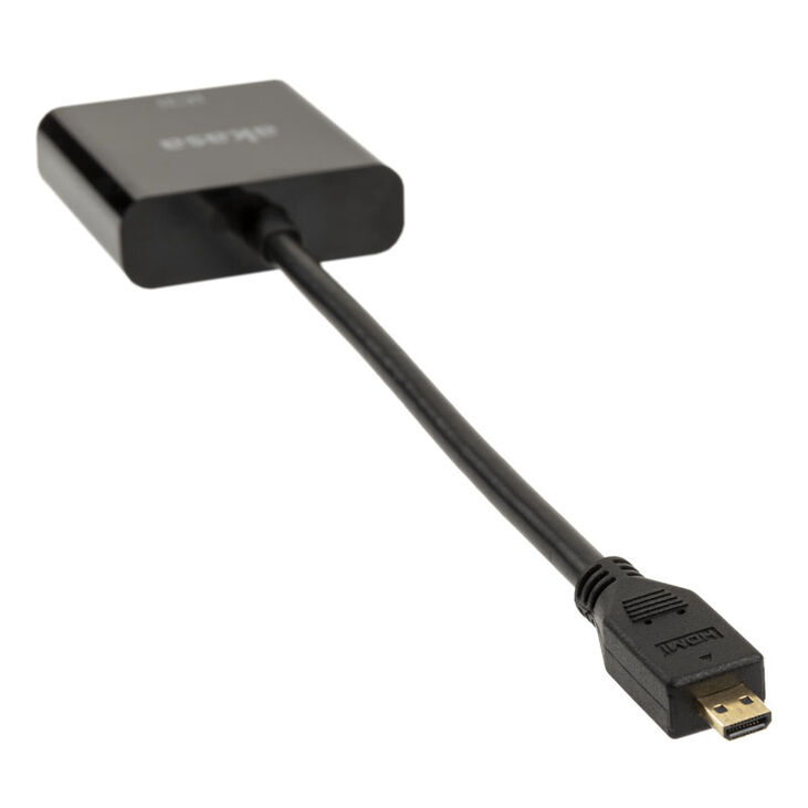 Akasa Micro HDMI zu VGA Konverter Adapter image number 1