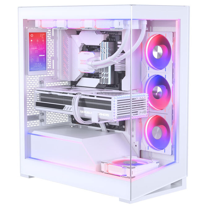 PHANTEKS 5,5 Zoll High Resolution Display f&uuml;r Geh&auml;use - wei&szlig; image number 6
