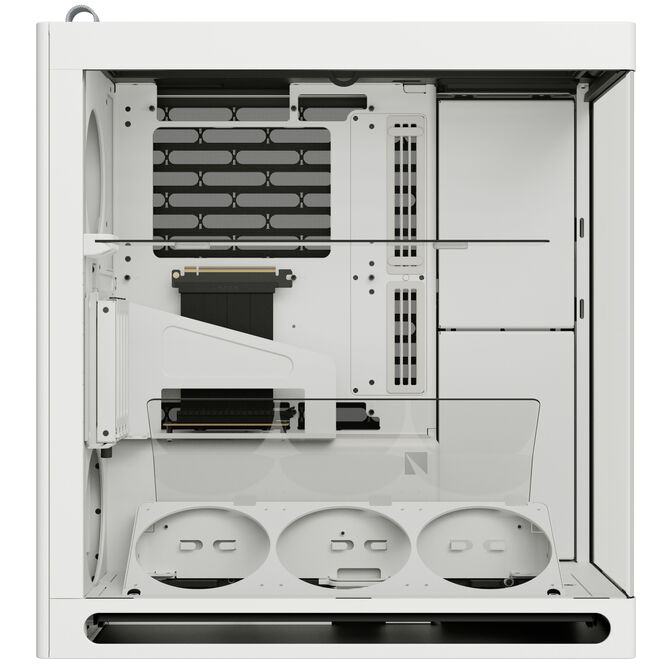 HAVN HS 360 VGPU PC-Geh&auml;use, Midi-Tower, vertikale GPU-Halterung - wei&szlig; image number 6