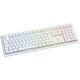 Ducky One X Wireless Gaming Tastatur, induktiv, Hot Swap, RGB - Ducky Inductive Switch, ISO (DE), weiß