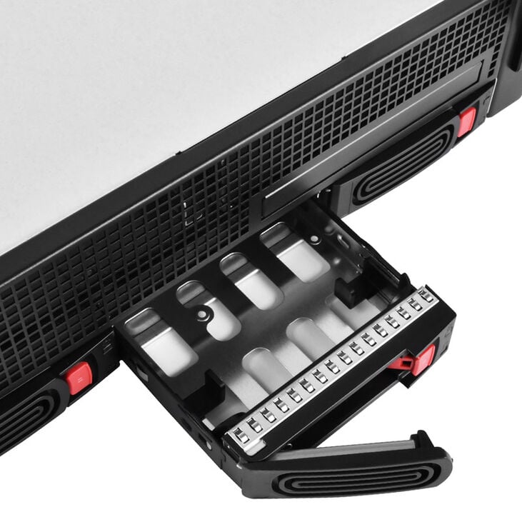 SilverStone RM21-304 Rackmount Server Gehäuse, 2U, Micro-ATX - schwarz image number 7