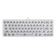 Glorious GMMK 2 Compact Tastatur - Barebone, ANSI-Layout, wei&szlig; image number null