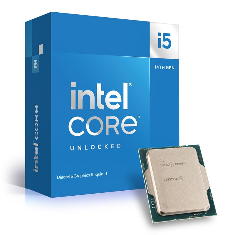 Intel Core I5-14600KF 3,5 GHz (Raptor Lake Refresh) Sockel 1700 - Boxed