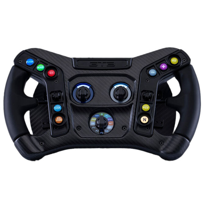 VPG Sim Mustang GT3 Steering Wheel, officially licensed, ARGB - carbon image number 0