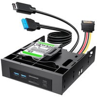 GRAUGEAR G-MP01CR-5 8-in-1 Frontpanel-Upgrade