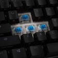 Ducky One 2 SF Gaming Tastatur, MX-Blue, RGB LED - schwarz (US) image number null