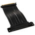 PHANTEKS PCIe x16 Riser Flachband-Kabel, 90 Grad, 22cm - schwarz image number null