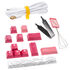 Ducky One 3 Gossamer Pink Gaming Tastatur - MX-Black Clear Top (US) image number null