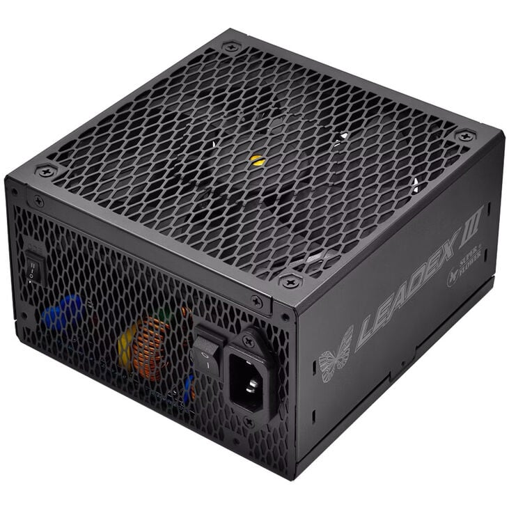 Super Flower LEADEX III GOLD UP 850W 80 PLUS Gold Power Supply, PCIe 5.1, ATX 3.1 - 850 Watt, black image number 1