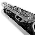 Stealkey Customs SK-UNI Mounting Bracket 28 mm (120 mm fan) image number null