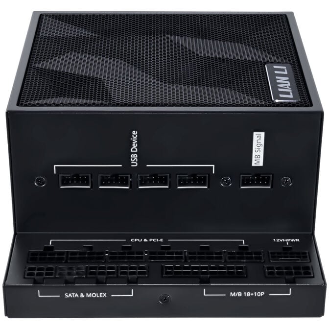 Lian Li EDGE EG1300 80 PLUS Platinum Netzteil, PCIe 5.1, ATX 3.1 - 1300 Watt, schwarz image number 5