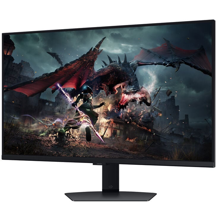 Samsung Odyssey G5 G50D (2024), 32 inch Gaming Monitor, 180Hz, IPS, FreeSync image number 3