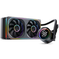 Jonsbo TH-240 AiO Water Cooling, ARGB, Segment Display - 240mm, Black