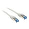 InLine Patchkabel Cat.6A, S/FTP (PiMf), 500MHz, wei&szlig; - 1m