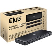 Club 3D Thunderbolt 4 zertifizierte 12-in-1-Dockingstation