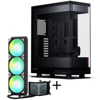 PHANTEKS Evolv X2 + TRYX PANORAMA SE ARGB Komplett-Wasserk&uuml;hlung - schwarz, 360mm