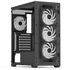 Aerocool D501A PC Case, Mid Tower, ATX, Tempered Glass - Black image number null
