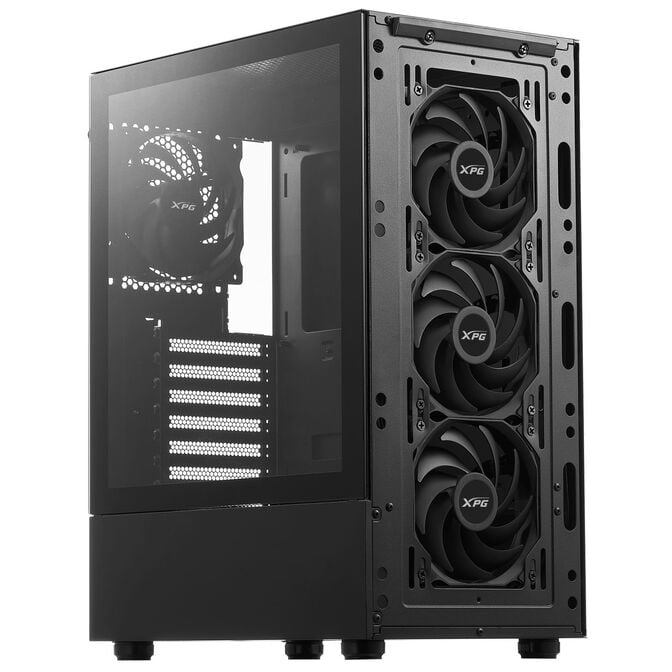 ADATA XPG Valor Mesh PC Case, Mid Tower, ATX, Tempered Glass - Black image number 3