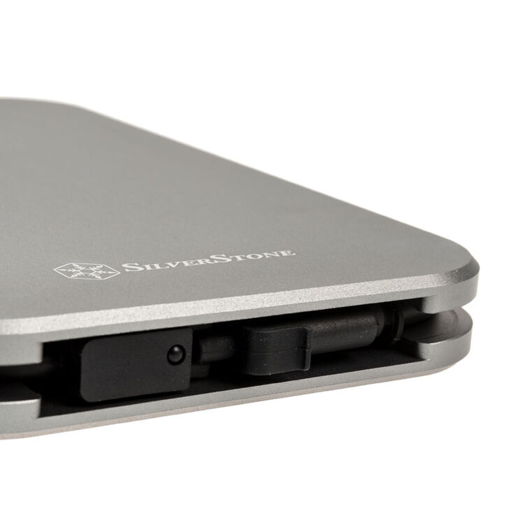 SilverStone SST-MMS02C, external hard drive enclosure - silver image number 3