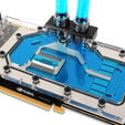 EK Water Blocks EK-CryoFuel Premix, Navy Blue - 1000ml image number null