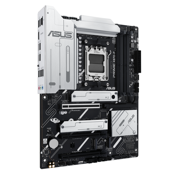 ASUS Prime X870-P Mainboard, AMD X870, Sockel AM5, DDR5 image number 3