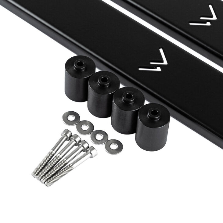 Watercool MO-RA IV 200 / 400 Wall Mount - 200mm / 400mm, Black image number 1