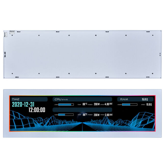 Lian Li 8.8" Universal Screen - white image number 3