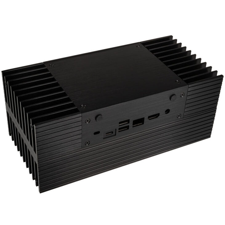 Akasa Turing Fanless UCFF-Gehäuse (Intel NUC), OEM - schwarz image number 4