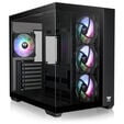 Thermaltake View 380 TG ARGB PC Case, Mid Tower, ATX, ARGB, Tempered Glass - Black image number null