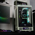 Thermaltake The Tower 200 PC-Geh&auml;use, Mini-Geh&auml;use, Mini-ITX, Tempered Glass - Matcha Green image number null