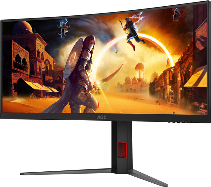 AOC Gaming CU34G4Z 34-inch UWQHD Curved Gaming Monitor, 240Hz, VA, FreeSync Premium image number 6