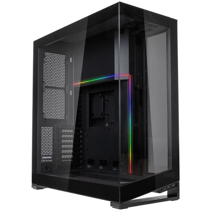 PHANTEKS NV Series NV7 E-ATX Case, Tempered Glass, D-RGB - black image number 0