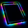 Lamptron ATX motherboard ARGB LED frame - black image number null
