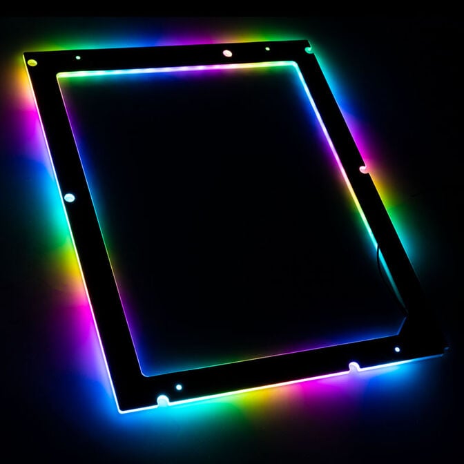 Lamptron ATX motherboard ARGB LED frame - black image number 2