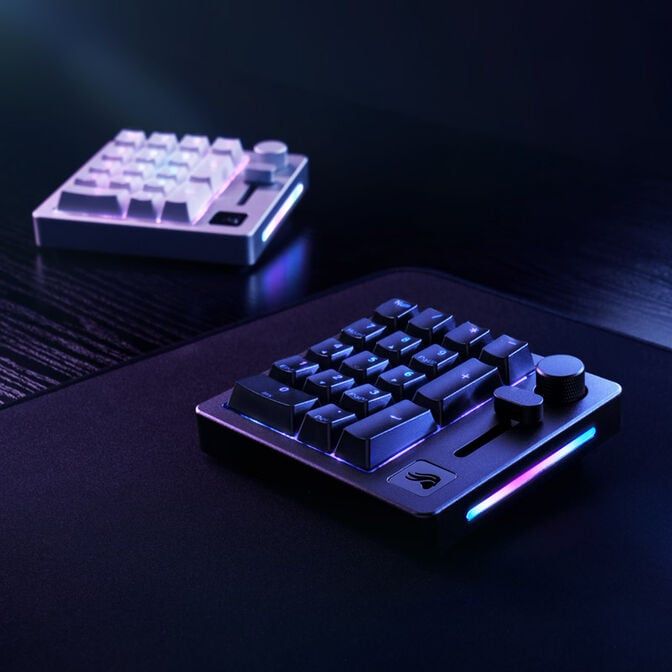 Glorious GMMK Wireless Numpad - Fox Switches, black image number 8
