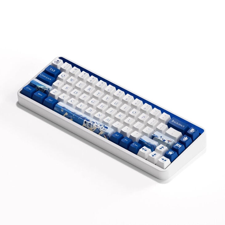 AKKO JIN 01 Santorin - 65%, Rosewood-Switches, ANSI image number 0