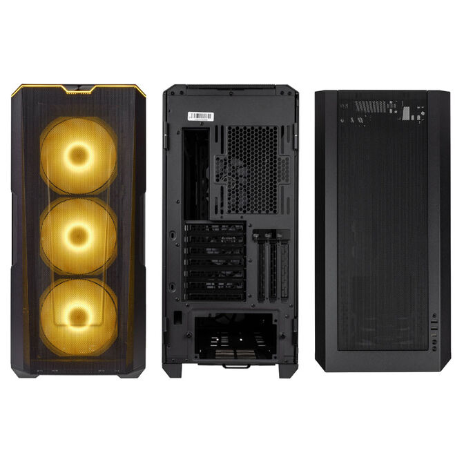 PHANTEKS Eclipse G500A D-RGB Mid-Tower, Tempered Glass - black image number 3