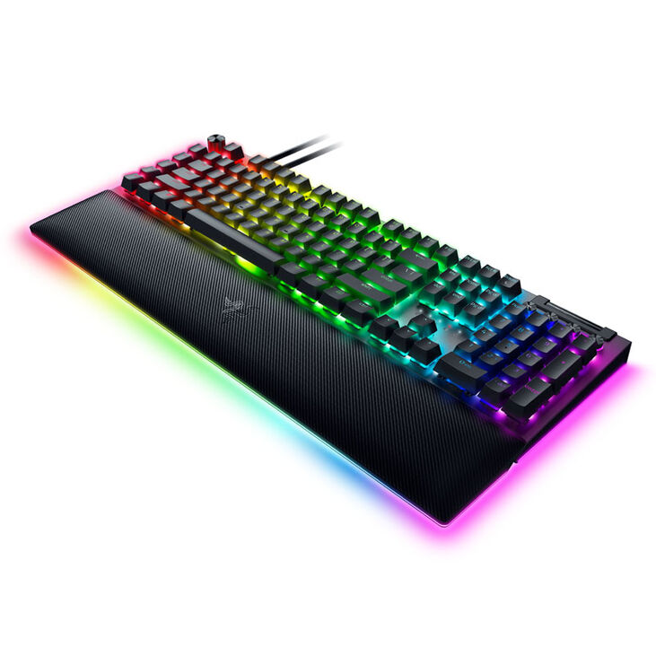 Razer BlackWidow V4 Pro Gaming Keyboard, Green Switch, USB, DE Layout image number 3