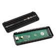 SilverStone MS12 M.2 SSD Geh&auml;use, USB 3.2 - schwarz image number null