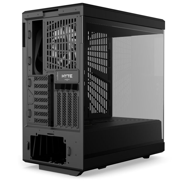Hyte Y40 Midi Tower, Tempered Glass - schwarz image number 3