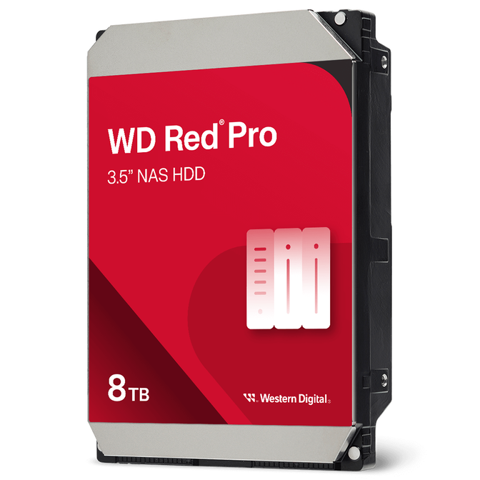 Western Digital Red Pro, SATA 6G, 7.200 U/min, 3,5 Zoll - 8TB image number 0
